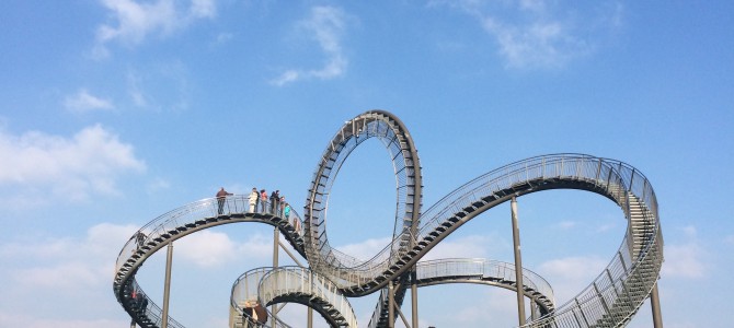 Tiger & Turtle – Die einzige begehbare Achterbahn der Welt steht im Ruhrpott