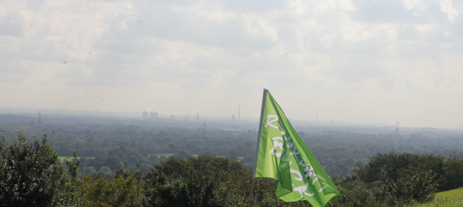 Über die Himmelstreppe zur Halde Norddeutschland