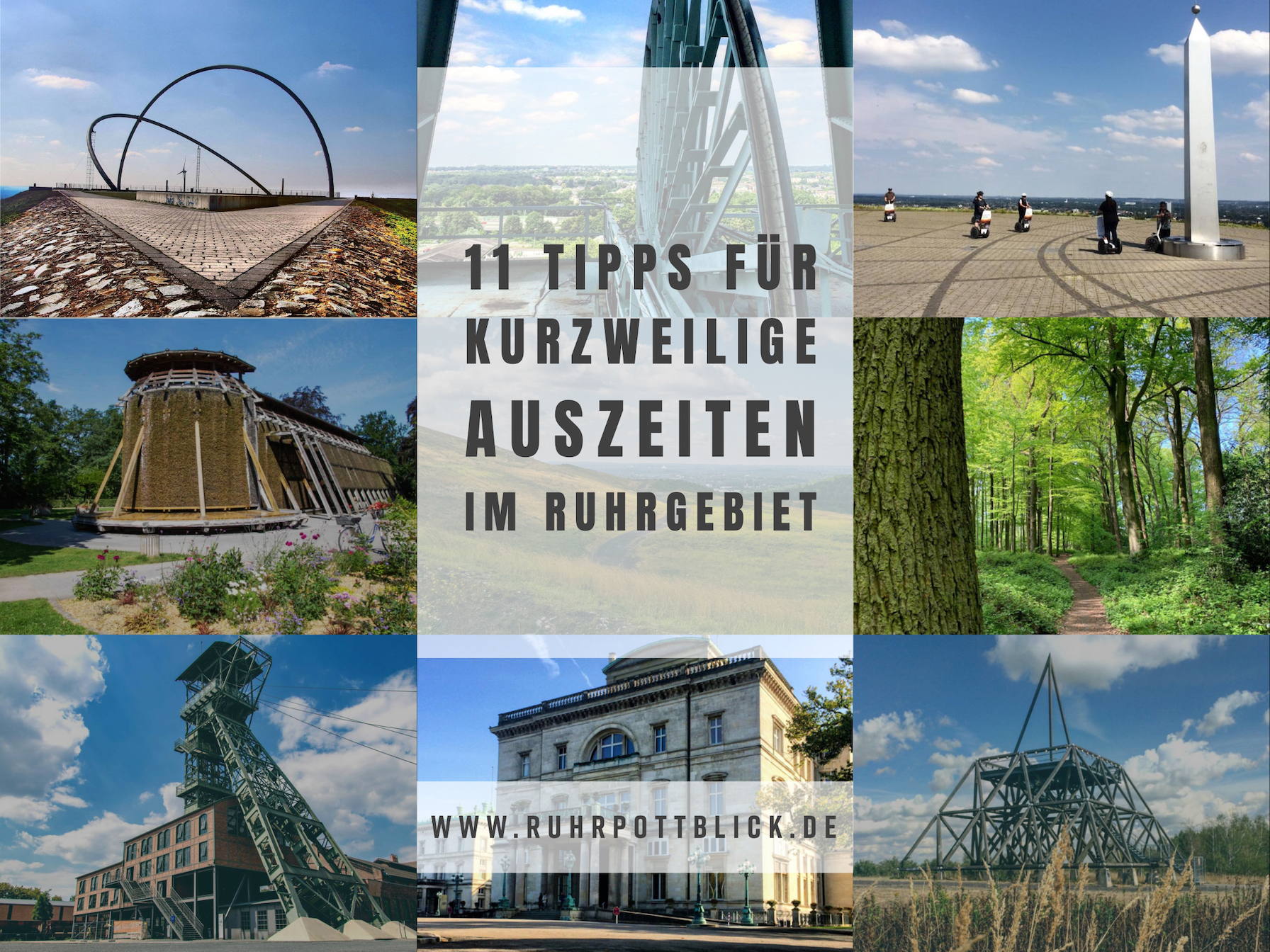 Naturnahe Erholung im Ruhrgebiet: 11 Ausflugsziele für eine erholsame Auszeit