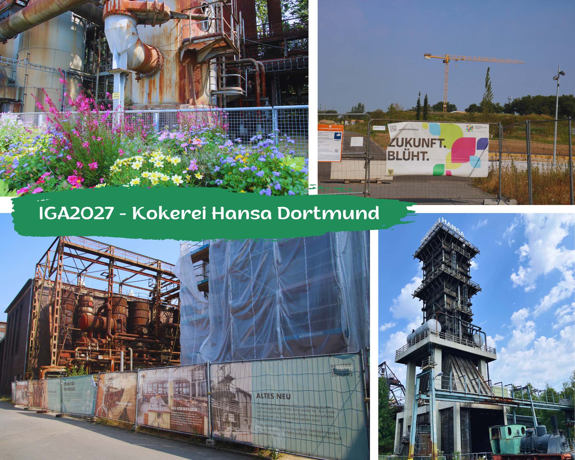Kokerei Hansa IGA 2027: Unser Blick auf den Zukunftsgarten Dortmund Kokerei Hansa IGA 2027: Unser Blick auf den Zukunftsgarten Dortmund